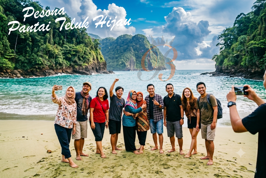 pantai teluk hijau banyuwangi holiday